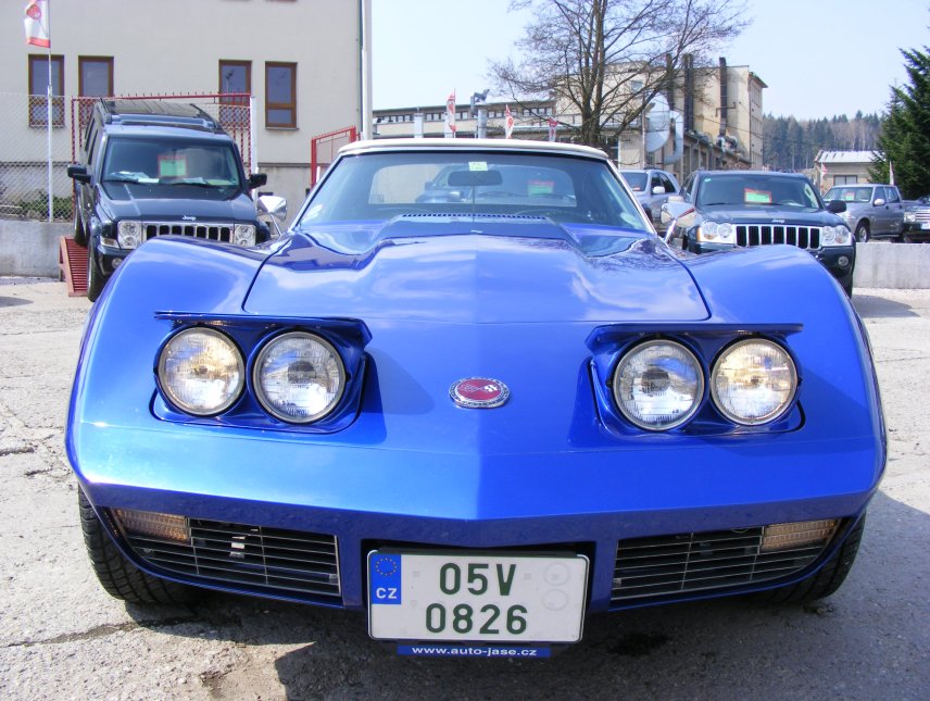 Renovace Chevrolet Corvette Stingray Coupe